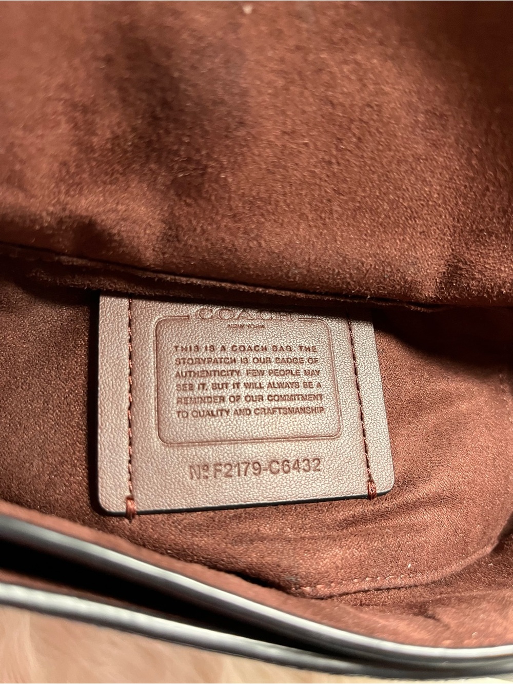 Coach Georgie Saddle Bag Crossbody C6432 - Picture 5 of 8